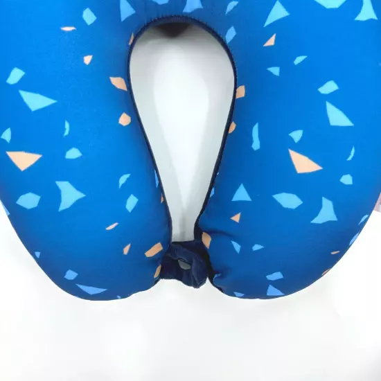 Colorful U Shaped Travel Pillow Neck Support Head Rest Airplane Sleep Cushion