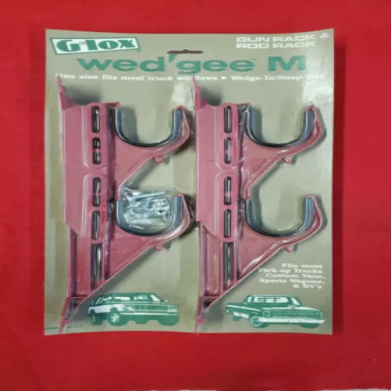 G-Lox Gun Rack and Rod Holder One Size Fits All Red