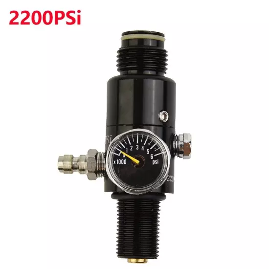 PCP Air Compressor Regulator Valve Adjustable Output Pressure for 4500psi Tanks