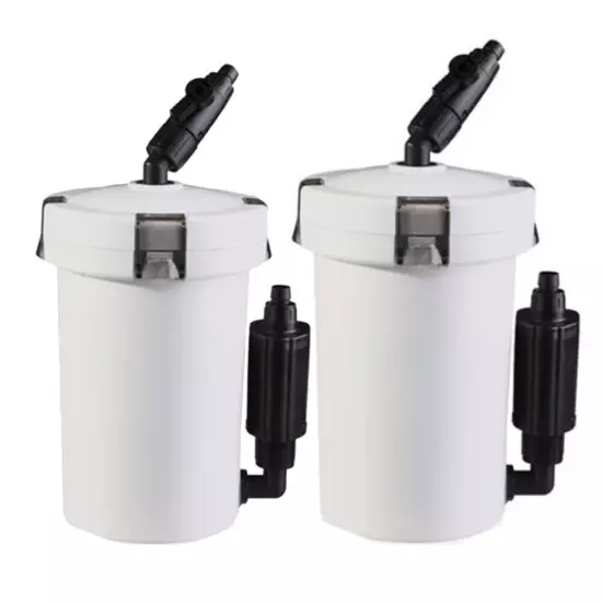 Aquarium Filter Bucket Fish Tank Quiet External Canister with Sponge Accessories