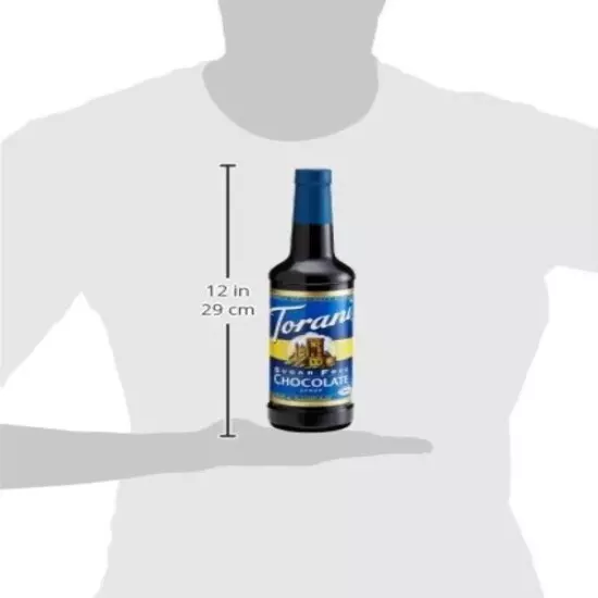 Delicious Sugar-Free Chocolate Syrup, 25.4 oz - Enhance Your Coffee & More