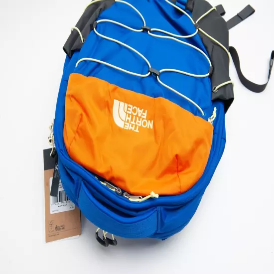 THE NORTH FACE BOREALIS Backpack, TNF BLUE/MANDARIN/ASHPALT GREY - Brand new!