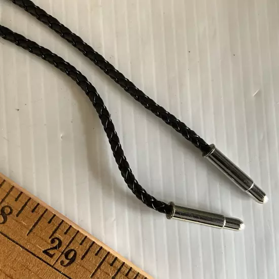 Natural Oval Stone Bolo Tie