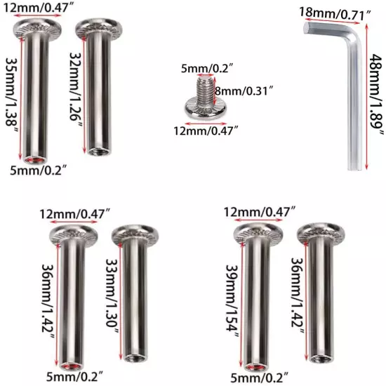 OwnMy Luggage Suitcase Replacement Wheels, Rubber Swivel Caster Wheels Bearings