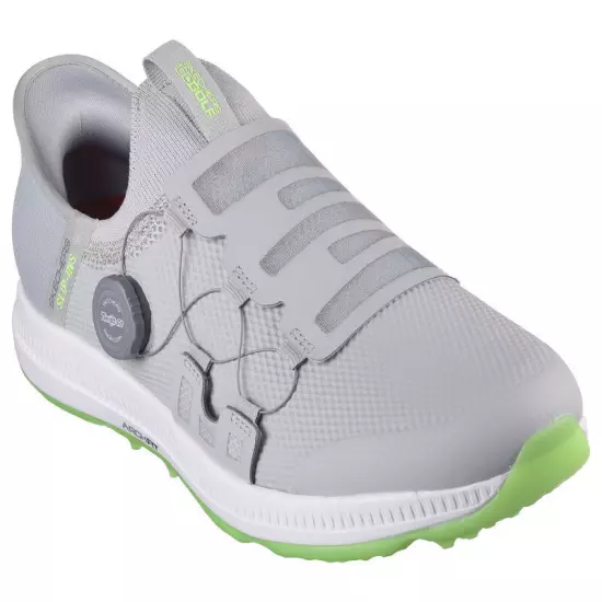 Skechers GO GOLF ELITE 5 - SLIP 'IN Grey/Lime 214066 Size 12