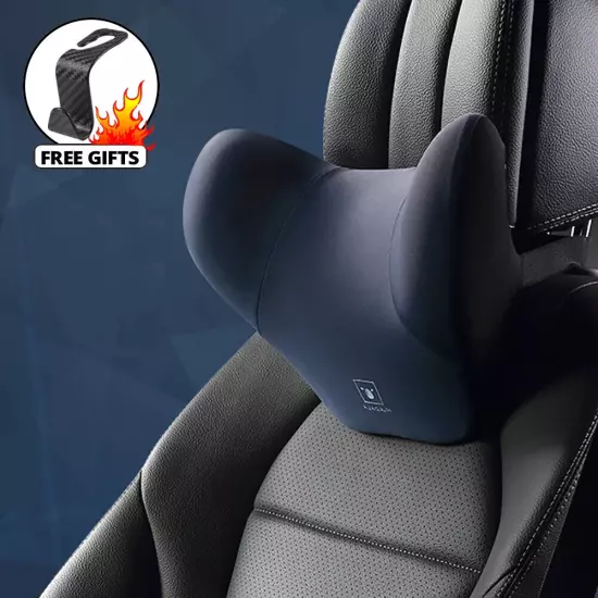 Car Headrest Neck Pillow Waist Pillow Car Seat Back Cushion Auto Lumbar Pillow