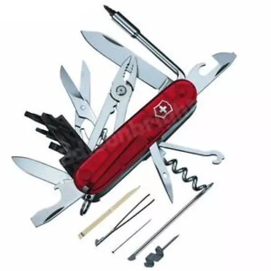 New Genuine Victorinox Swiss Army Knife Cybertool 34 Ruby 53919 Muti-tool 