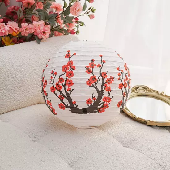 Plum Blossom Circular Paper Lamp BEST2024