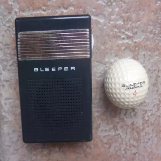 Vintage Interesting Euronics Bleeper Golf Ball Finder Made In Scotland