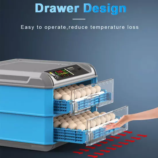 256 Chicken Eggs Incubator reptiles incubators automatic egg incubator hatching