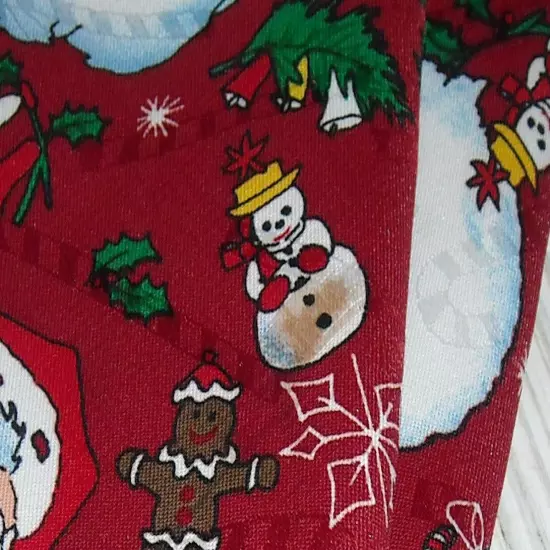 RARE HALMARK SPECIAL TIES SANTA CLAUSE CHRISTMAS TIE MAN FROSTY THE SNOWMAN 