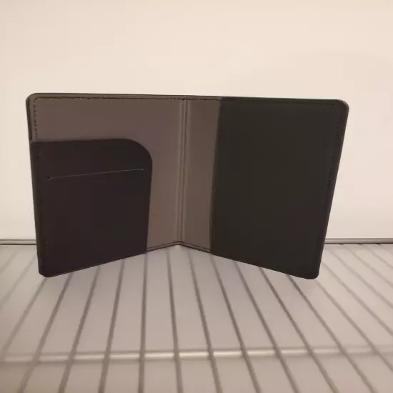 2x Passport Holders - The Groom (Black) and The Bride (White)