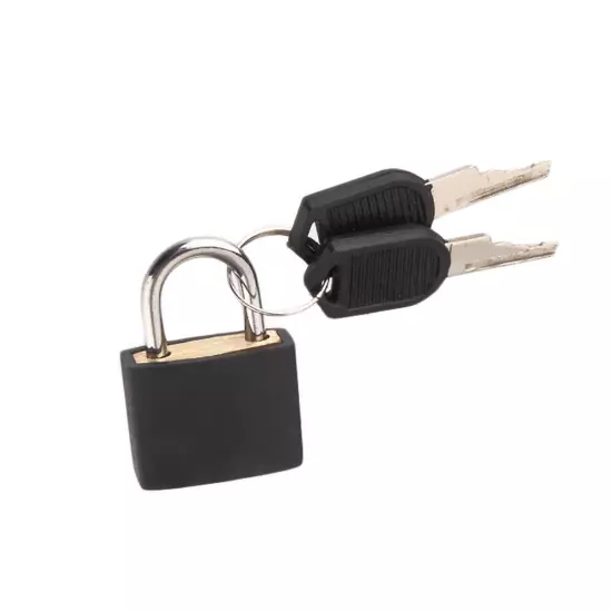 Suitcase Lock Mini Padlock with Key Small Locks for Schoolbag Backpack Luggage