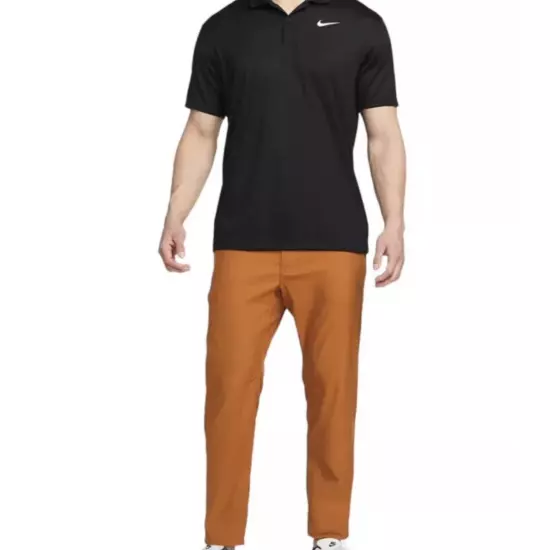 NIKE DRI-FIT Pants Men’s Size Medium Golf Desert Bronze Stretch