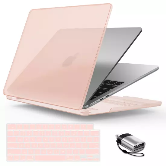 IBENZER 2024 2023 MacBook Air 15 inch case M3 A3114 M2 A2941 HardShell Case