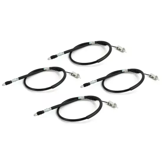 (Pack of 2) Brake Cable Kits for 2000 - Present Club Car DS Golf Cart UTV Caddy