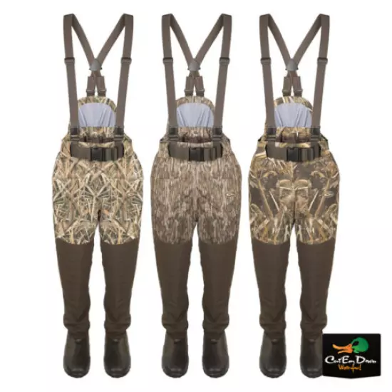 DRAKE WATERFOWL GUARDIAN ELITE INSULATED BREATHABLE CAMO WAIST HIGH WADERS