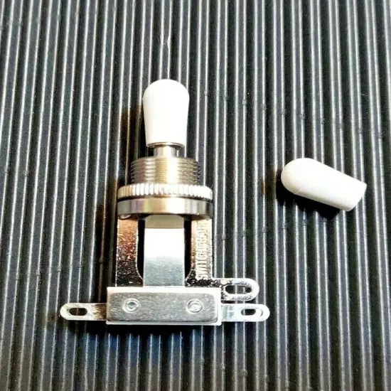 Wired Toggle Switch 3 way Switchcraft Nickel USA fits Gibson Les Paul 