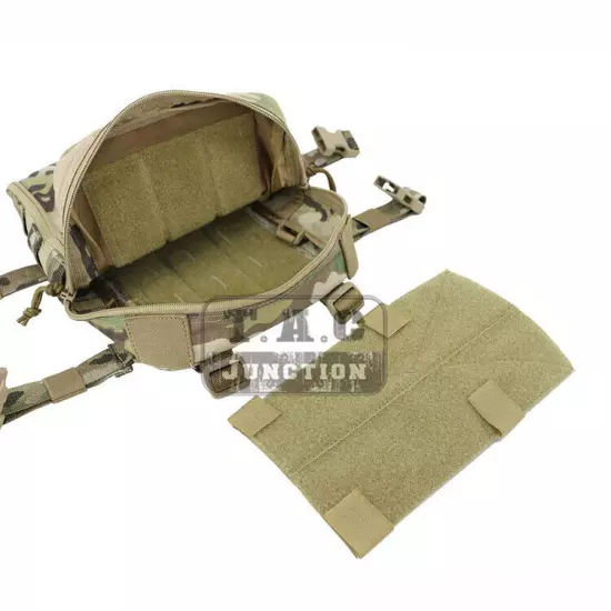 Tactical Molle MiniMAP Modular Assault Pack Quick Detach Map Hydration Backpack