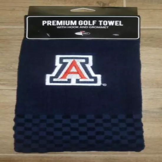 NCAA Embroidered Tri-fold Golf Towel - Arizona Wildcats