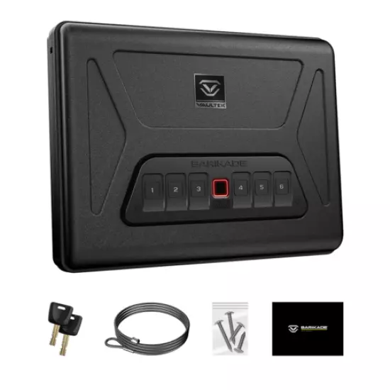 Vaultek Barikade Precision Built Biometric Compact Safe (C) 