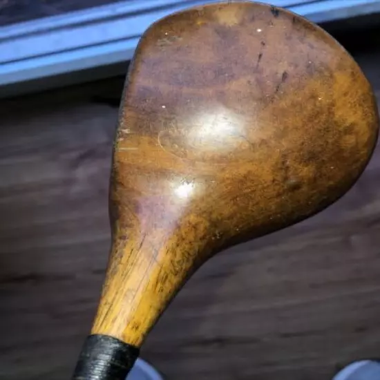 Antique Vintage Macgregor Smooth Face Golf Driver