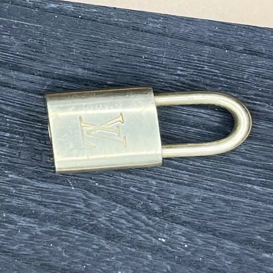 VTG Auth LV Mini Padlock NO Key FOB CHARM PENDANT MEN WOMEN UNISEX 1.5"