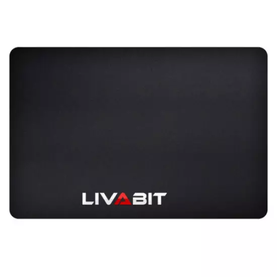 LIVABIT 4PK 11x17" Gunsmith Cleaning Tool Work Bench Gun Mat Black 4mm Thickness