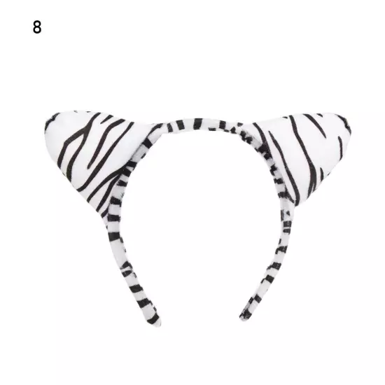 Dog Zebra Cartoon Animals Ears Headband Party Supply Hair Accessories Hair Band