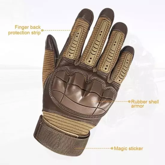 Army Tactical Outdoor Gloves Military Combat Full Finger Hunting Shooting Gloves