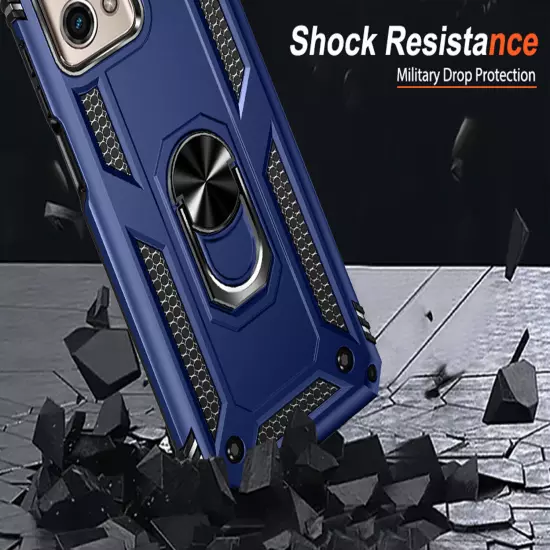 For Motorola Moto G 5G 2024 2023 2022 Case Phone Cover Shockproof+Tempered Glass