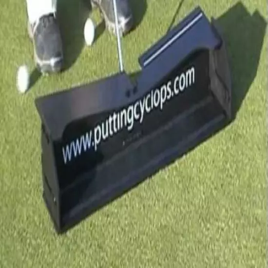 Putting Cyclops Golf Putting Training Aid and Carrying Bag - Right or Left Hand 