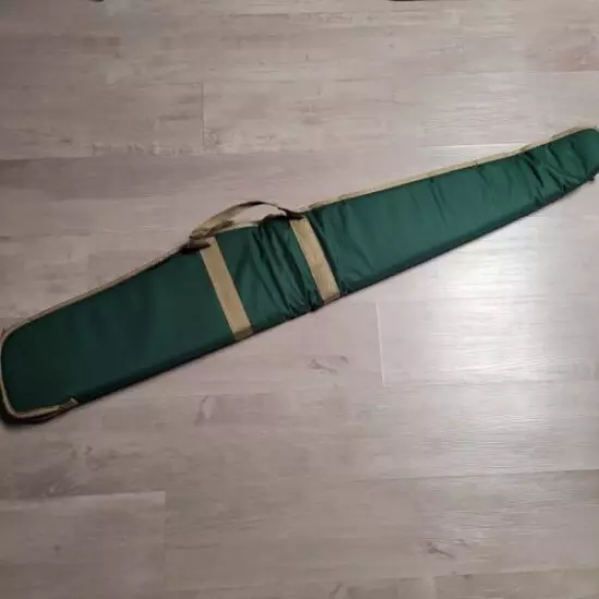 Bulldog Shotgun Case 52" Green Tan Water Resist