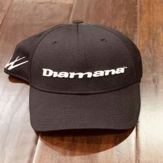 Mitsubishi Diamana Medium-Large Black Fitted Mesh Hat