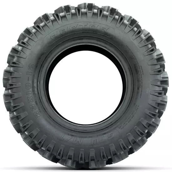 23x10-12 GTW Raptor Mud/Off-Road Golf Cart Tire | 4 Ply | Lift Kit Required