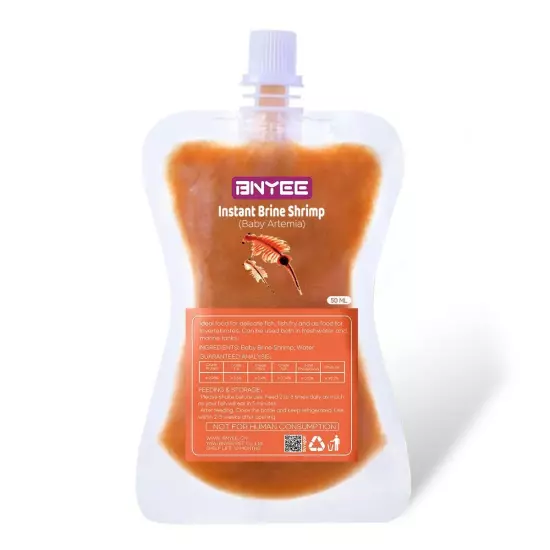 Instant Fish Food - Consisting of Non-Living Baby brine Shrimp for Fry/Larvae...