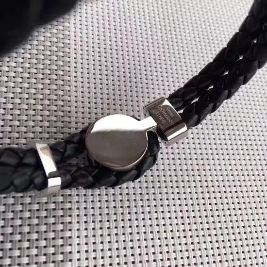 MONTBLANC Bracelet Leather Meisterstuck Iconic Black Onyx model 111402