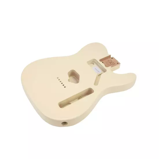 AE Guitars® T-Style Alder Replacement Guitar Body Vintage White