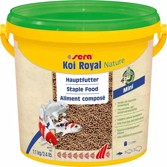 7112 Koi Royal Mini 1.8 Lb 3.800 Ml Pet Food, One Size