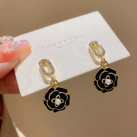 Women's Fashion Temperament Pearl Vintage Earrings For Women