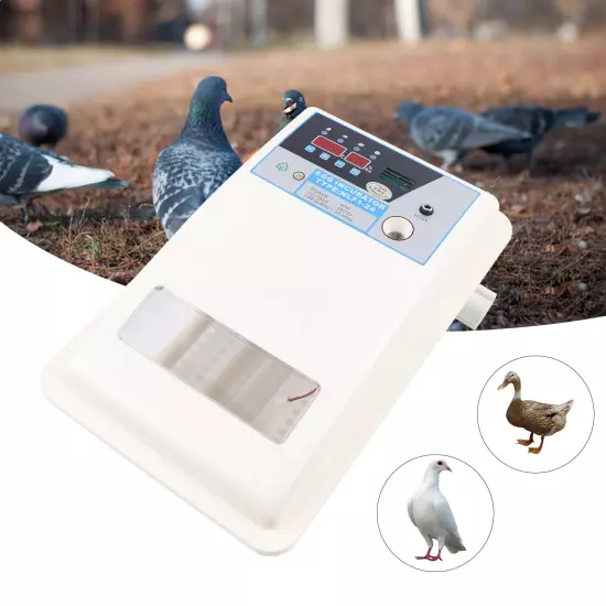 24 Egg Digital Incubator Automatic Turning Hatch Chicken Duck Egg Turner Hatcher