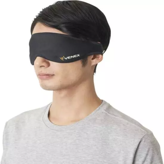 Venex (Venex) Recovery Wear Eye Mask Black 610603