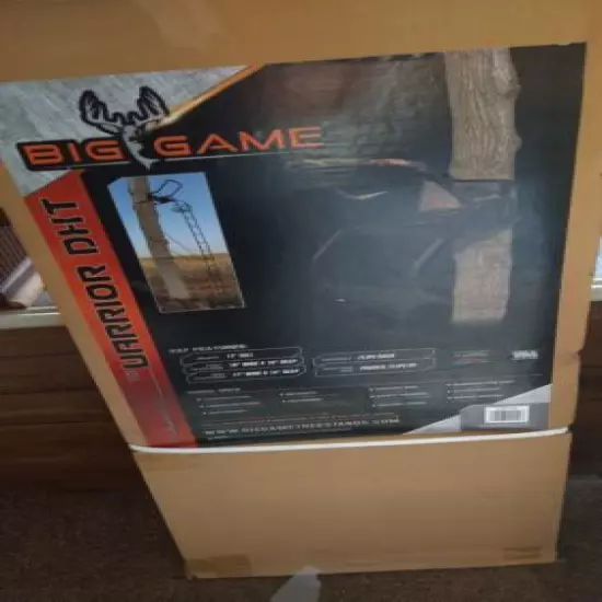 A Big Game Warrior Dxt Tree Stand Brand New