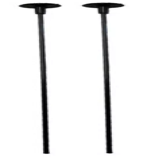 Rifle Rod 17 Caliber Rifles - 2 Pack Long Gun Rifle Rack Gun Safe Accessories