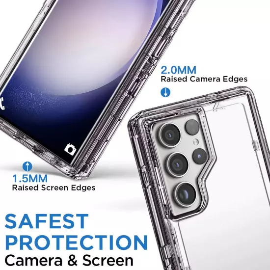 For Samsung Galaxy S23/S23+/S23 Ultra 5G Case Clear Phone Cover / Accessories