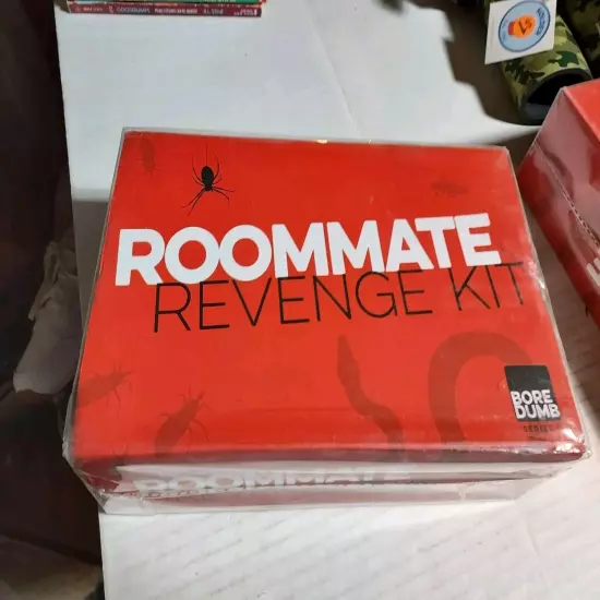 Roommate Revenge Kit; Fake Bugs Gag Gift Prank, Roaches, Spiders, Snake New