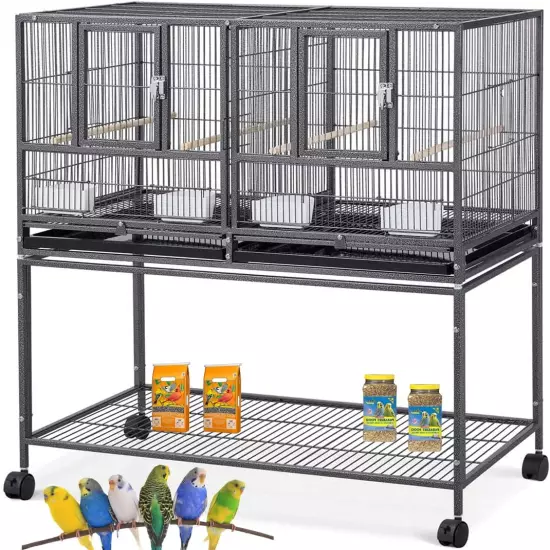 1/2/3-Combo Stacker Center Divided Breeder Breeding Bird Flight Double Rolling C