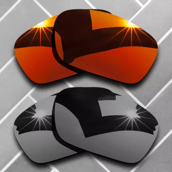 Polarized Replacement lenses for-Oakley Fuel Cell OO9096 Anti-Scratch Choices US