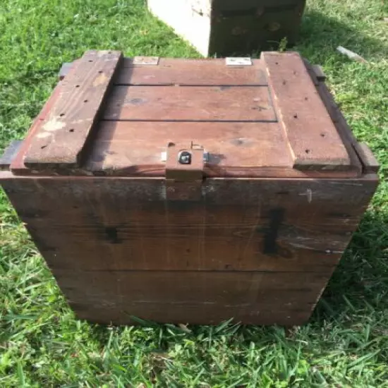 Vintage Large Wood Winchester? Ammo Box.