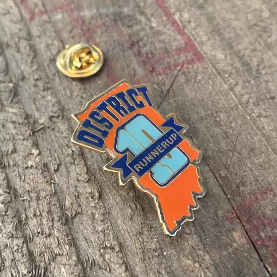 Fort Wayne Indiana District 10 Little Runner Up Lapel/Hat Pin 